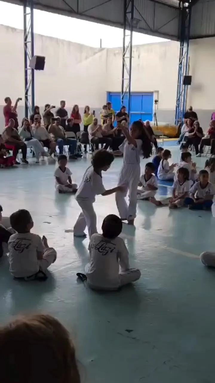 Aula de capoeira